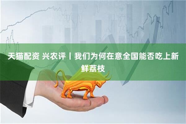 天猫配资 兴农评丨我们为何在意全国能否吃上新鲜荔枝